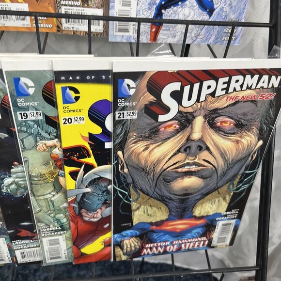 Superman New 0-5 8 10-17 19-21 Annuals 1-2 & Directors Cut lot (2012, DC Comics) - Picture 5 of 6